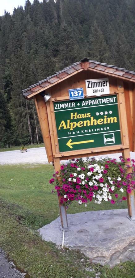 Готель Haus Alpenheim Флахау Екстер'єр фото